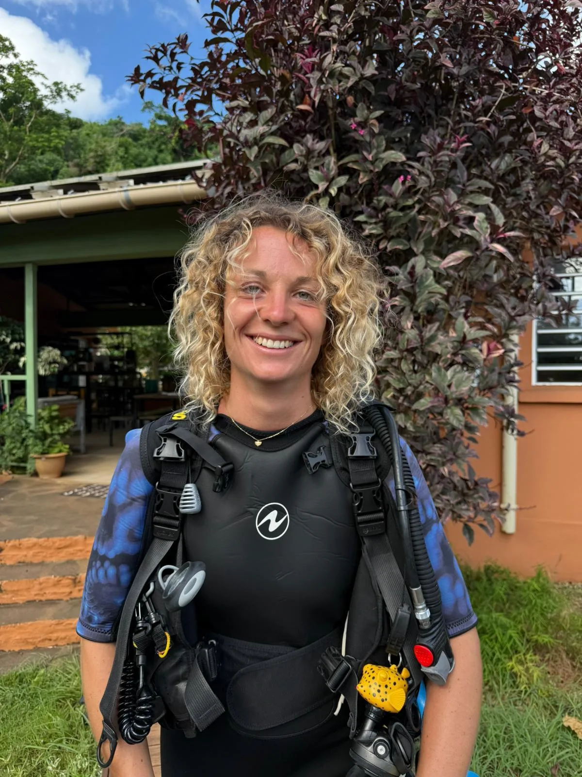 Cindy, Monitrice de Plongée